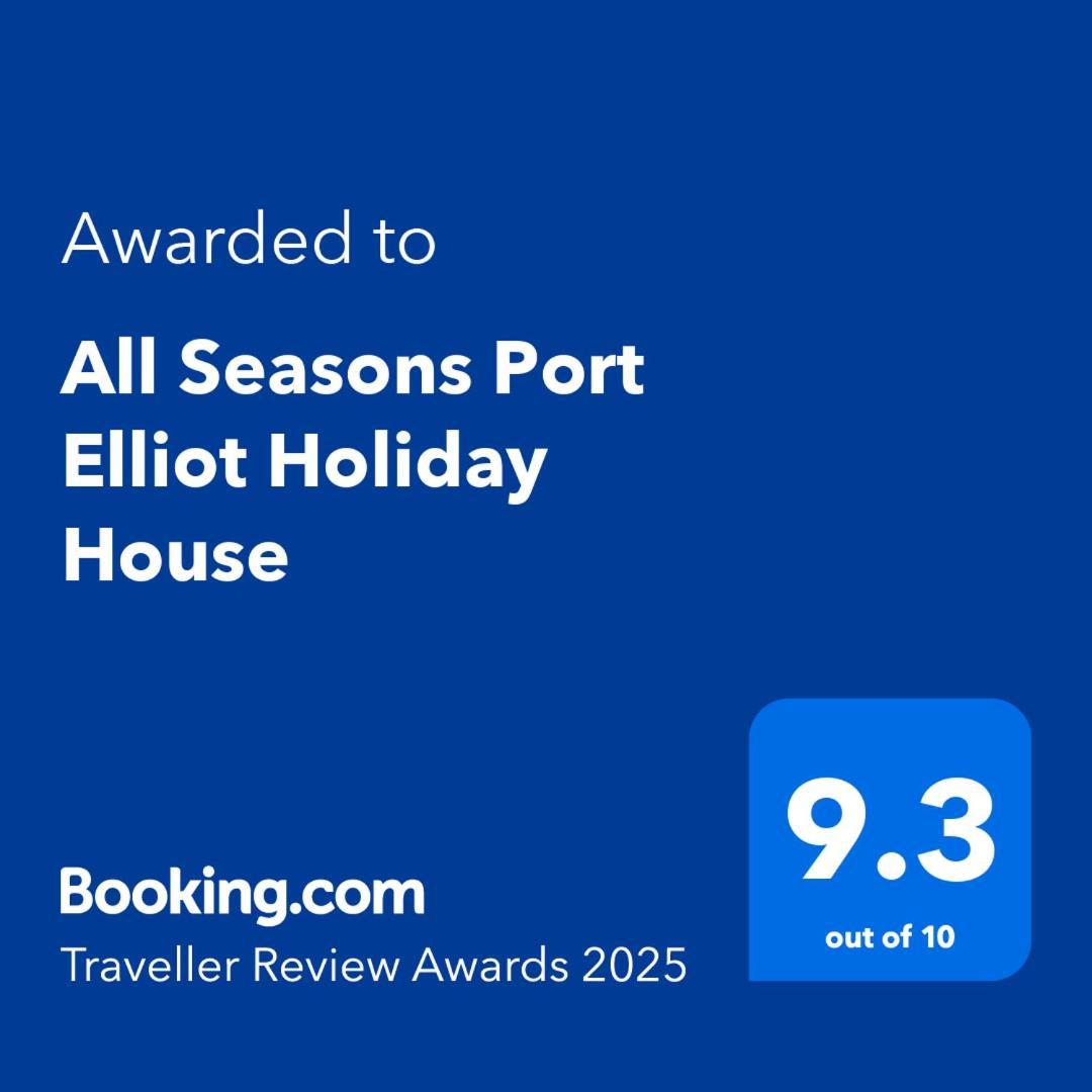 All Seasons Port Elliot Holiday House Dış mekan fotoğraf